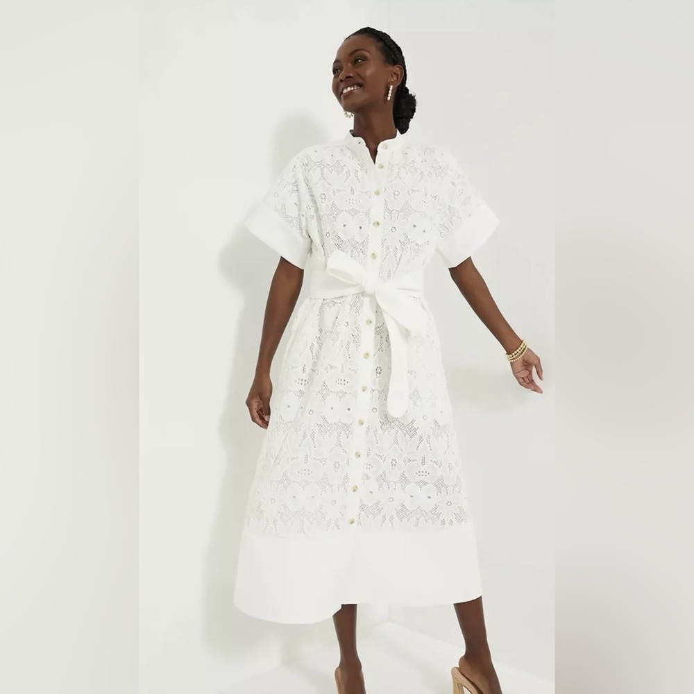 Tuckernuck white eyelet Prescott dress
